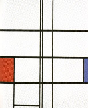 Composition with Red and Blue (1936)